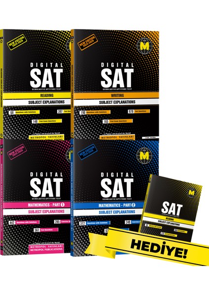 Dıgıtal Sat Set-1 (Sat All Classes Books Set)