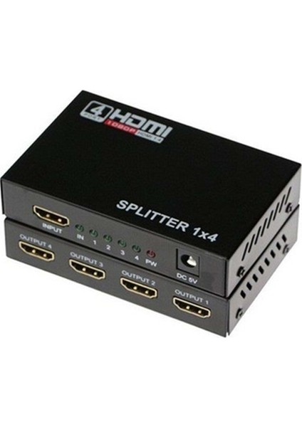 GAB-HS04 HDMI 4 Port Çoklayıcı