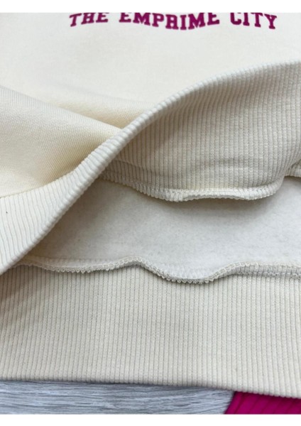 Iki Parça Çocuk Ispanyol Pantolon ve Baskılı Sweat fiyatları