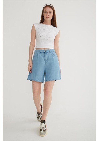 Kadın Denim Şort 25Y0383K1