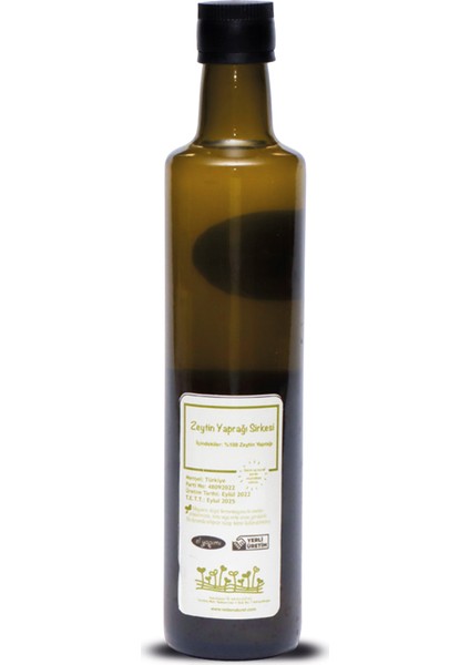 Incirköy-Koop Zeytin Yaprağı Sirkesi 500ML fiyatları
