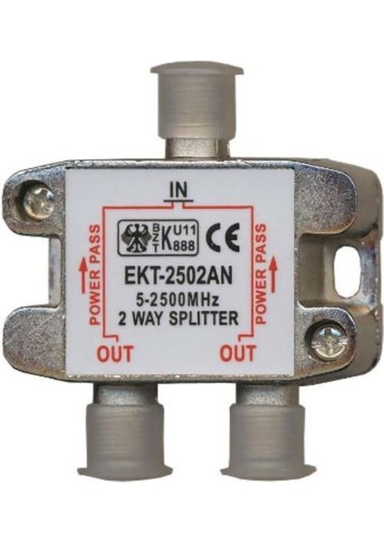 E-335A 2 Li Anten Splitter Powerpass
