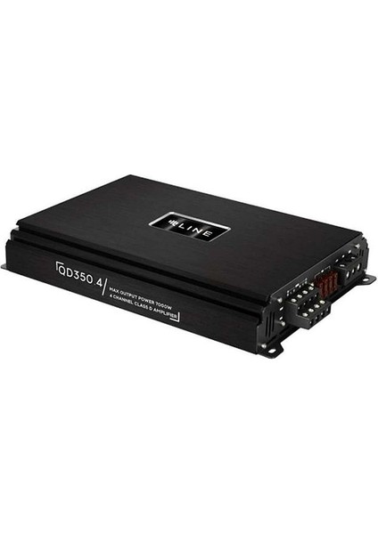 D Sınıfı 4 Kanal Amplifikatör QD350.4