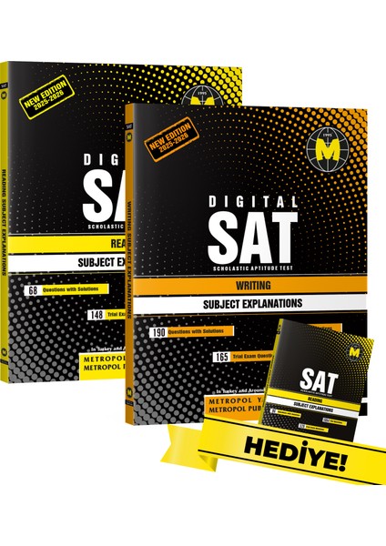 Dıgıtal Sat Set-2 (Readıng-Wrıtıng Books Set)
