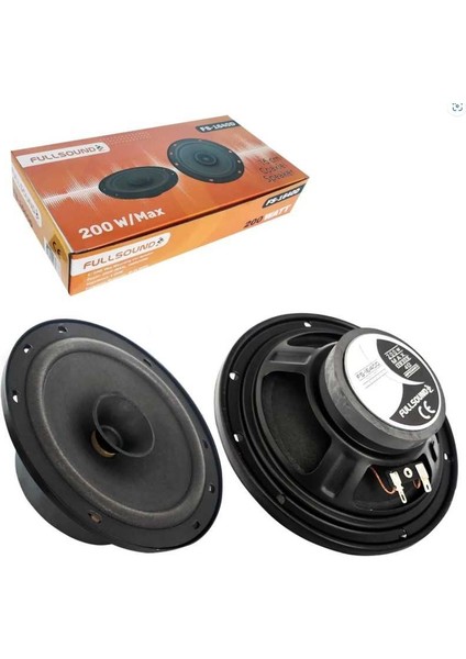 1640D 16CM Tweetersız Hoparlör Seti 2ADET