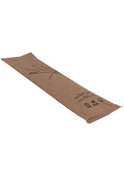 Tahta Çatal+Bıçak+Kaşık+Peçete Ikram Seti - 100 Adet fiyatları