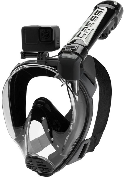 Cressi Duke Gopro Adaptörlü Tam Yüz Maskesi Siyah(M/l) fiyatları