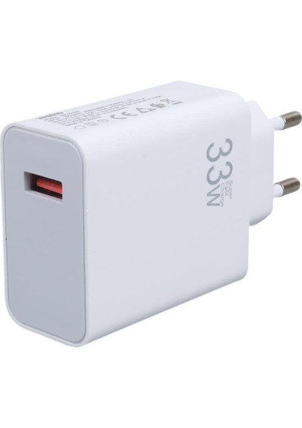 WK-27876 M11 Beyaz 33 Watt Turbo USB Şarj Başlık Adaptörü + Type-C Kablo modelleri