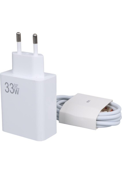 WK-27876 M11 Beyaz 33 Watt Turbo USB Şarj Başlık Adaptörü + Type-C Kablo fırsatları