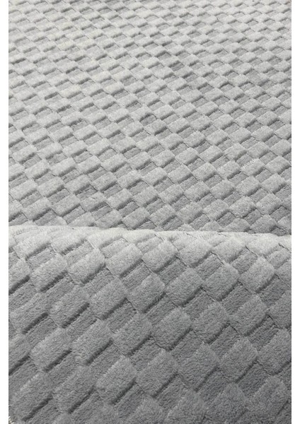 Dolly Iskandinav Dokuma Bukleli Premium Gri Puffy Peluş Yolluk Koridor Halısı Salon Halısı fiyatları