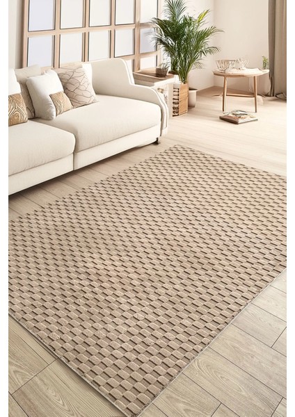 Dolly Iskandinav Dokuma Bukleli Premium Vizon Puffy Peluş Yolluk Koridor Halısı Salon Halısı