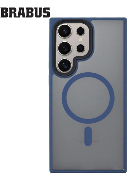 Samsung S23 Ultra Anti-Shock Magsafe Özellikli Kenarları Yumuşak Buzlu Mat Fall Silikon Kılıf fiyatları