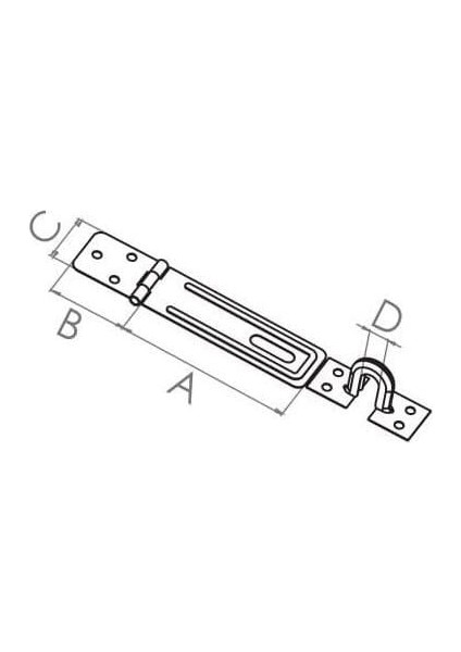 Sandık Askısı 25X62 modelleri