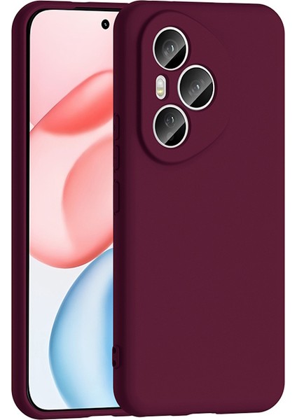 Honor 400 Pro Kılıf Lansman Kamera Korumalı Içi Kadife Yumuşak Renkli Silikon Mat Hisli Süet Kapak