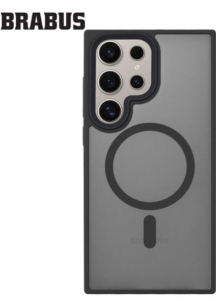 Samsung S23 Ultra Anti-Shock Magsafe Özellikli Kenarları Yumuşak Buzlu Mat Fall Silikon Kılıf fiyatları