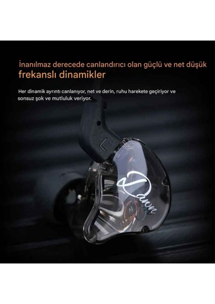 Kz Dawn Iem Kulakiçi Kablolu Kulaklık Basshead Mikrofonlu fırsatları