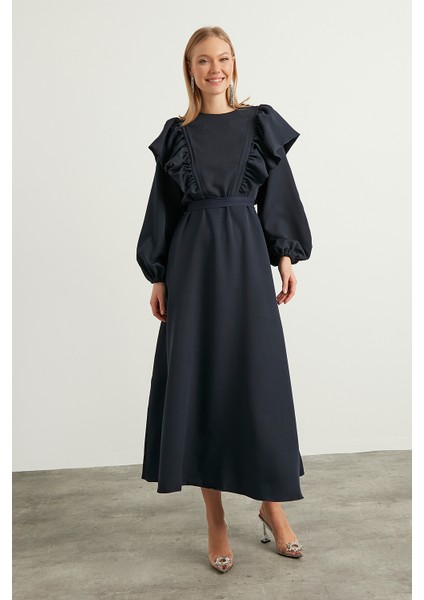 Lacivert Lady Abiye modelleri