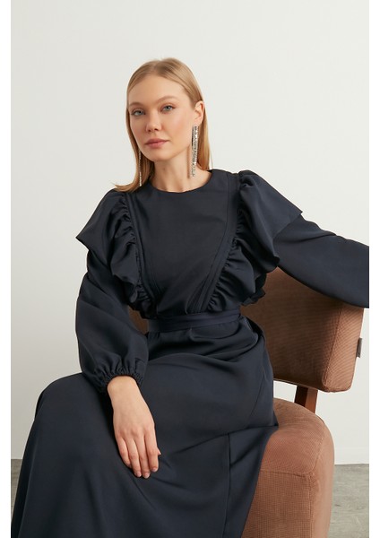 Lacivert Lady Abiye indirimleri