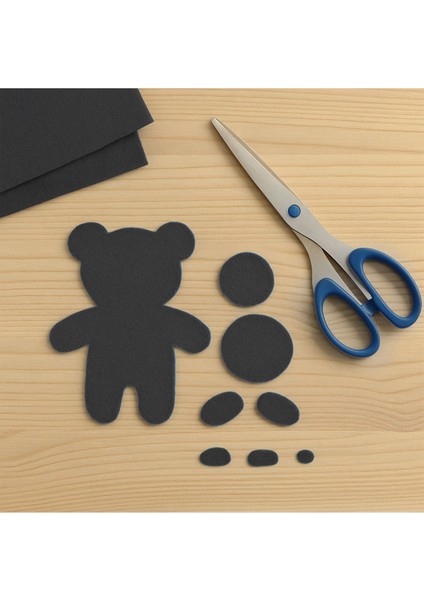 Siyah Keçe Tabaka 10'lu Paket 20X30 cm - 1.5 mm Kalınlık fiyatları