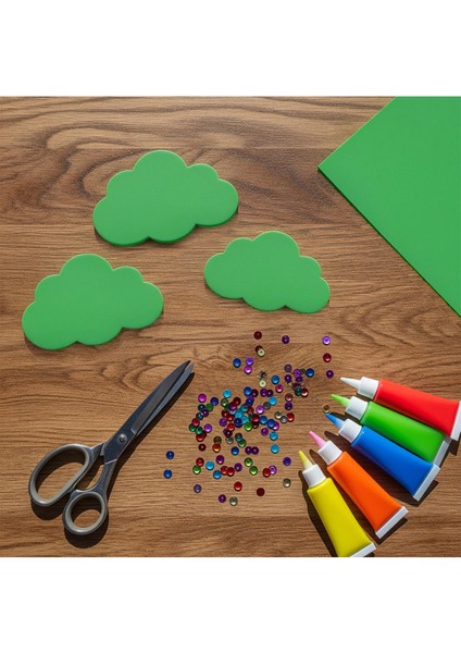 Yeşil Renkli Eva Süngeri 50X70 cm 10'lu Paket 1.5 mm fiyatları