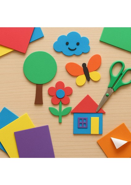 Pembe Renkli Eva Süngeri 50X70 cm 10'lu Paket 1.5 mm fiyatları