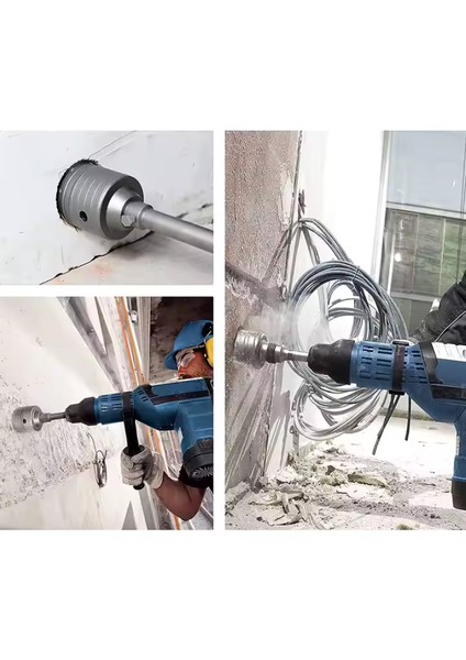 150 mm Beton Duvar Delmek Için Tct Panç (Sds Plus Adaptörlü) modelleri