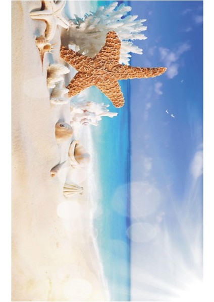 Yetişkin Unisex 70X140 cm Yaz Desenli Plaj ,deniz , Banyo Havlusu Ocean modelleri