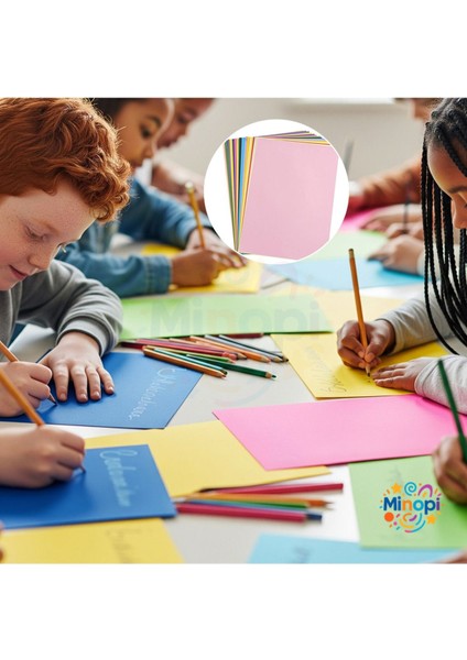 5 Paket 35X50 Fon Kartonu Paketi 10'lu Hobi Tasarım Anaokulu Kreş Malzemesi modelleri