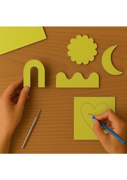 Sarı Renkli Mukavva 18 Adet 35X50 cm Sert Karton Mukavva fiyatları