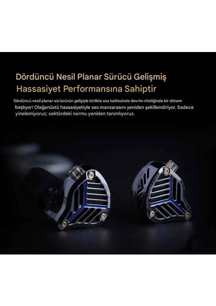 Kz Prx Dördüncü Nesil Planar Diyafram Iem Mikrofonlu fırsatları