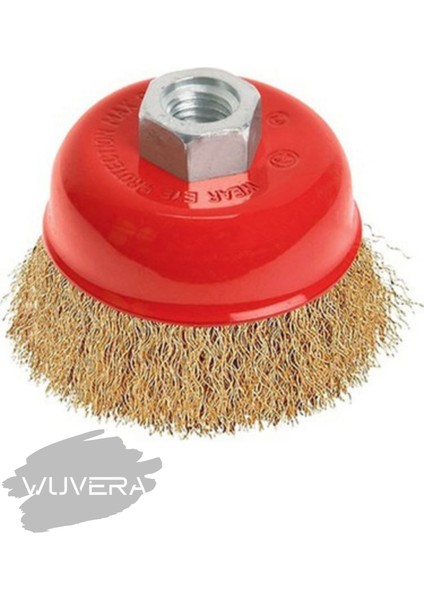 Saçaklı Çanak Tel Fırça 75 mm – Pas, Cüruf ve Boya Temizliği Için Güçlü Performans fiyatları