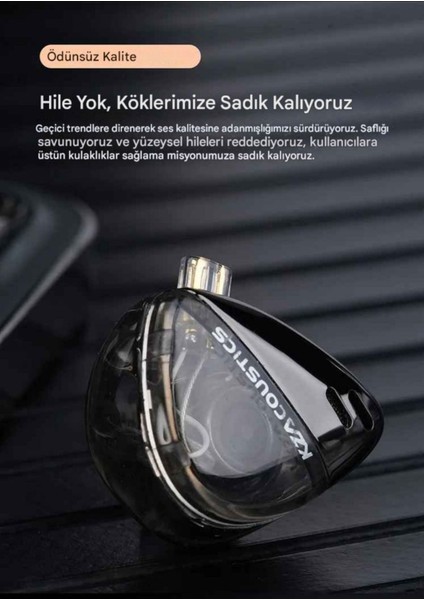 Kz Lıbra x Versiyon Iem Kulak Içi Kulaklık Mikrofonlu fırsatları