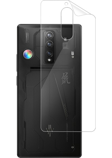 Nubia Red Magic 9s Pro Arka Kapak Koruyucu Hidrojel Nano Esnek Şeffaf