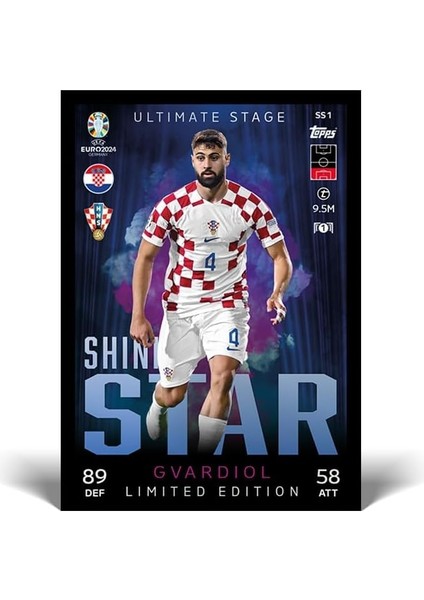 Shining Star Gvardiol Limited Edition Futbolcu Kartı