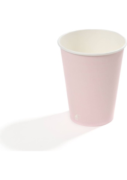 14 Oz Single Wall Baskılı Karton Bardak (Pembe) 1. 000 Adet fiyatları