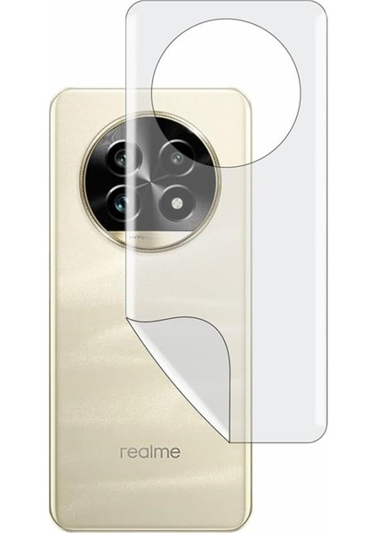 Realme C53 Arka Kapak Koruyucu Hidrojel Nano Esnek Şeffaf