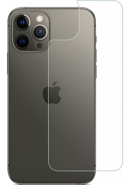 Apple iPhone 15 Pro Arka Kapak Koruyucu Hidrojel Nano Esnek Şeffaf