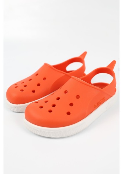 Cloggy-B Coral/white Kız Çocuk Sandalet modelleri