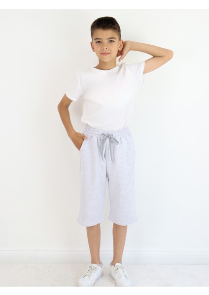 Erkek Çocuk Diz Altı Kapri&bermuda 2' Li Paket modelleri