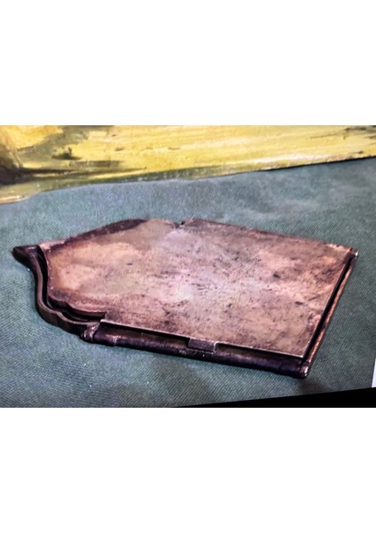 1900 Başları Bronz Ikona Açık Halde 30 cm 17,5 cm Ölçülerinde