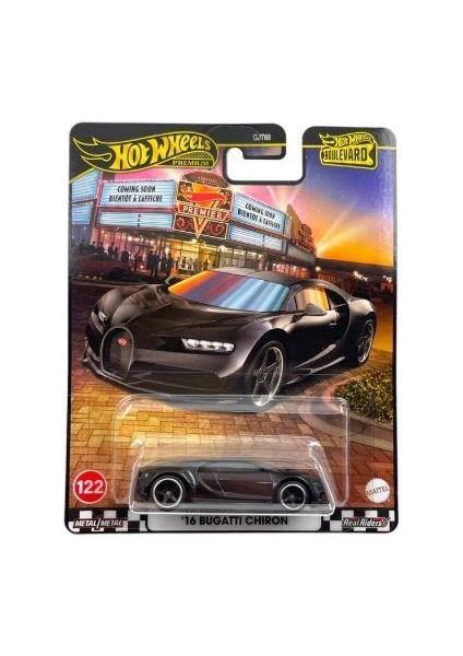 Hot Wheels Premium '16 Bugattı Chıron GJT68 JBL30