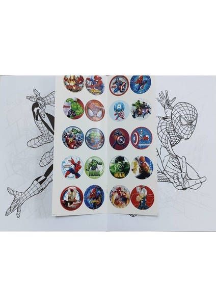 4 Adet Stickerli Boyama Kitabı ve 12 Li Tüp Kuru Boya Kalemi (Pawpatrol/s.kahramanlar/capybara/squi) fırsatları