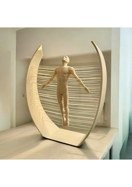 Modern Sanat Figürü / Biblo / Obje / Heykel - Yükseliş – | Kabuk Factory Tasarımı