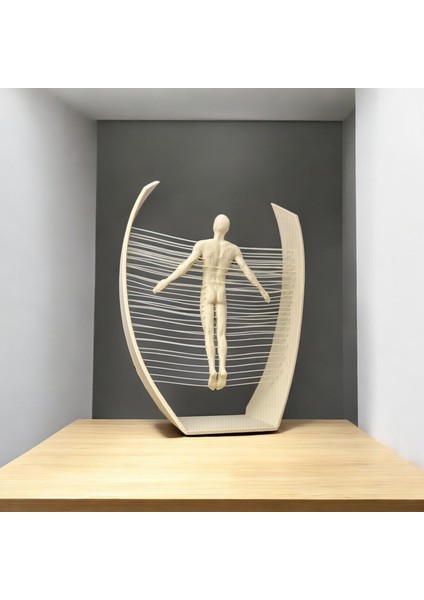 Modern Sanat Figürü / Biblo / Obje / Heykel - Yükseliş – | Kabuk Factory Tasarımı fırsatları