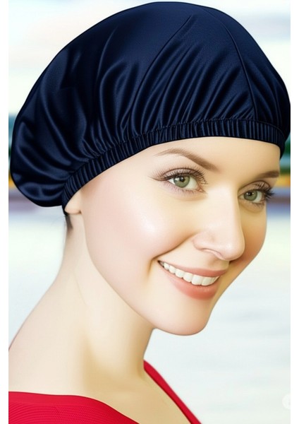 Kadın Deniz Havuz Bonesi 2 Li Saç Dostu Hızlı Kuruyan Şık Etkili Koruma Hafif Katlanabilir modelleri