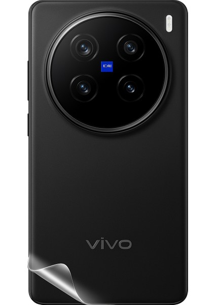 Vivo Y19S Arka Kapak Koruyucu Hidrojel Nano Esnek Şeffaf
