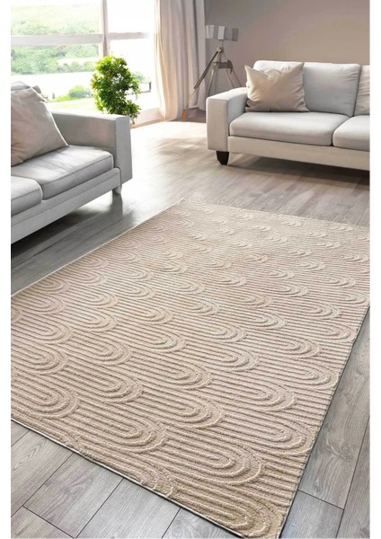 Perla Iskandinav Dokuma Bukleli Premium Vizon Puffy Peluş Yolluk Koridor Halısı Salon Halısı