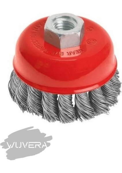 65 mm Burgulu Çanak Fırça – Metal Yüzey Temizliği Için Yüksek Performanslı El Aleti fiyatları