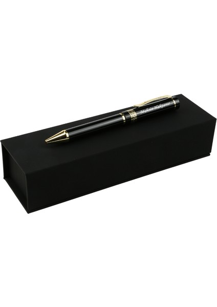Yüksek Kalite Siyah Altın Tükenmez Kalem Kişiye Özel fiyatları