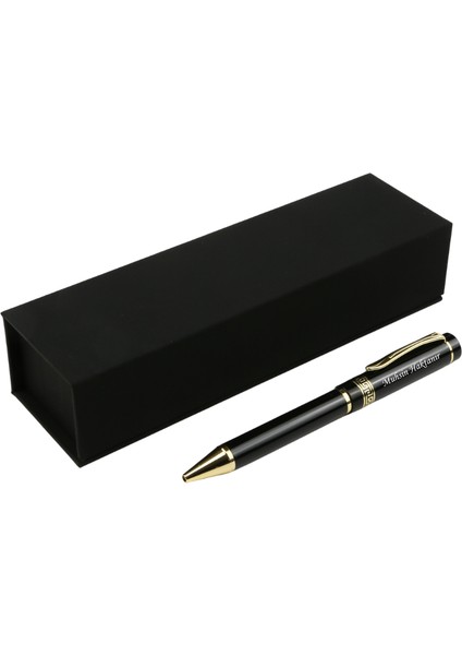 Yüksek Kalite Siyah Altın Tükenmez Kalem Kişiye Özel modelleri